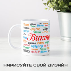 Именная кружка Виктор - фото