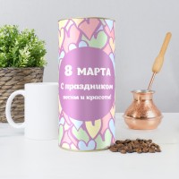 Подарочный кофе «С 8 марта!» - фото