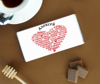 Сладкая открытка «Моя любовь к тебе» - фото