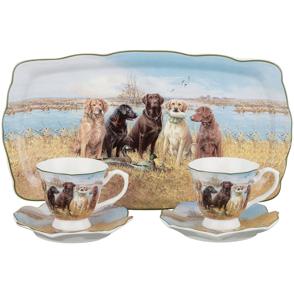 Посуда Lefard Охота Лиса Купить