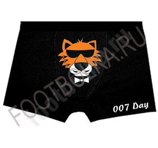 Трусы мужские с тигром 007 Day - фото Трусы мужские с тигром 007 Day - фото