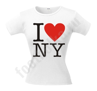 Футболка I love NY - фото