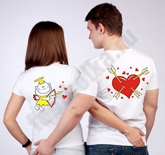 Футболки парные Funny Angel - фото