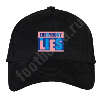 Бейсболка Everybody lies - фото