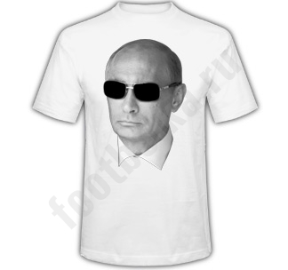 Футболка Путин в очках - фото