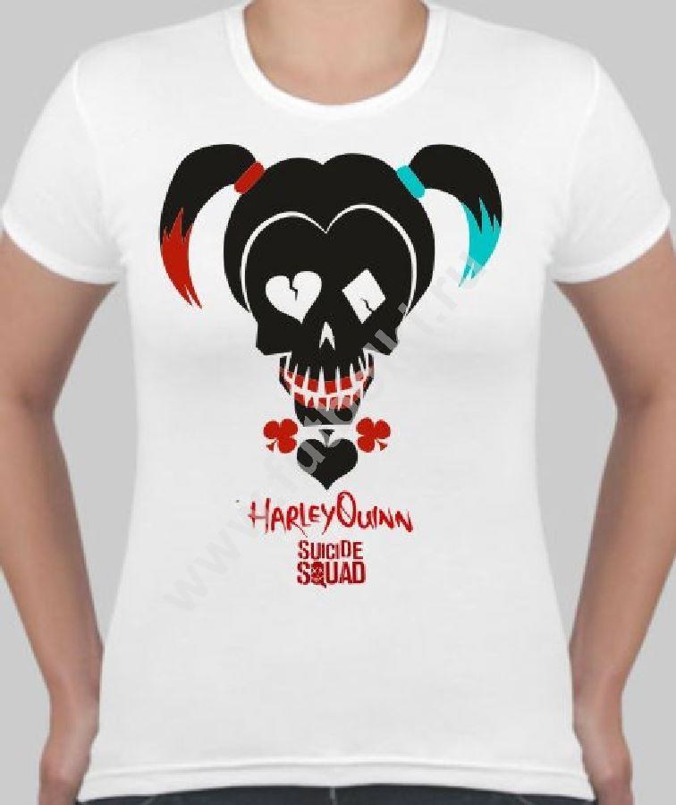 Футболка женская Харли Квинн (harley quinn), отряд самоубийц 7203239 ...