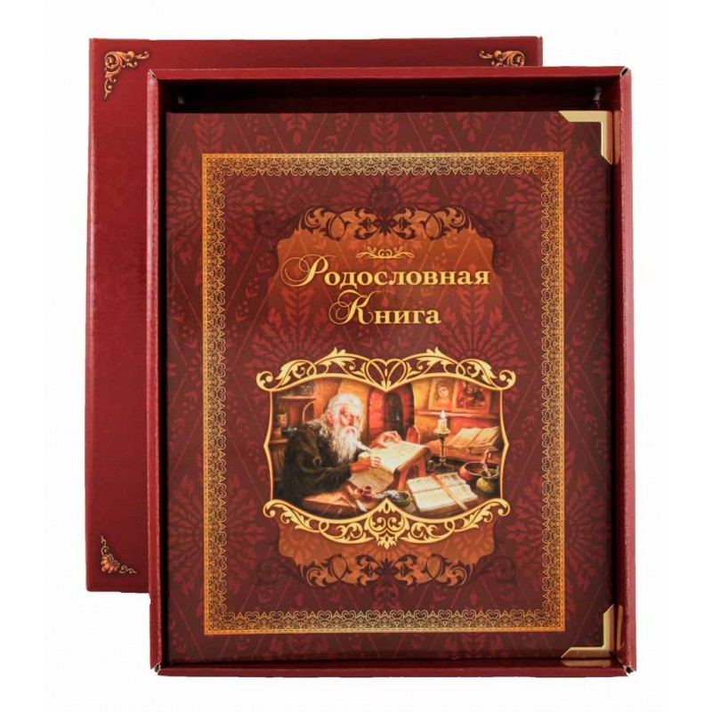 Родословная книга Летописец карт.облож. (в подар.упак.) арт. РК-70 - фото