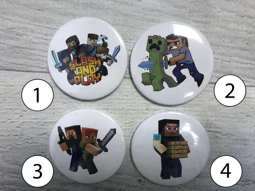 Значки Майнкрафт, Minecraft №1 7833928 купить в Москве: цены и отзывы ...