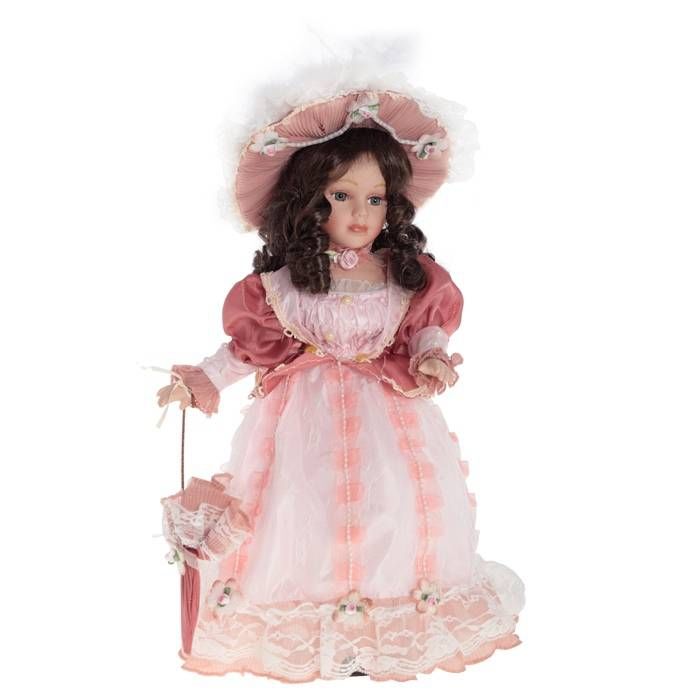 Кукла фарфоровая Виктория - фото.
