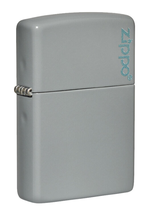 Зажигалка Zippo Classic Flat Grey 49452ZL - фото