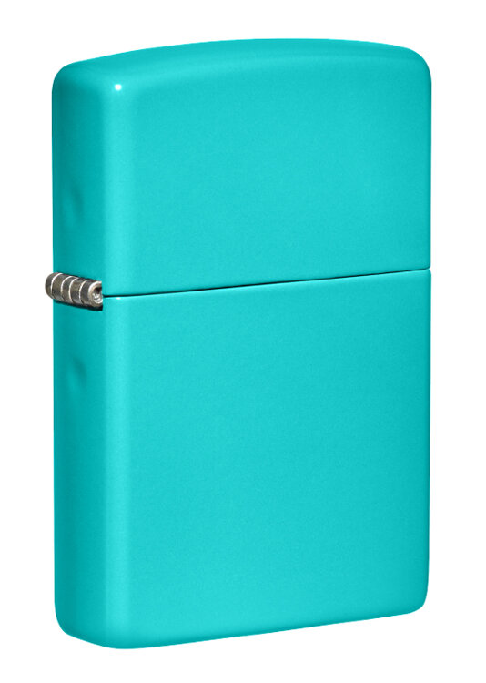Зажигалка Zippo Classic Flat Turquoise 49454 - фото