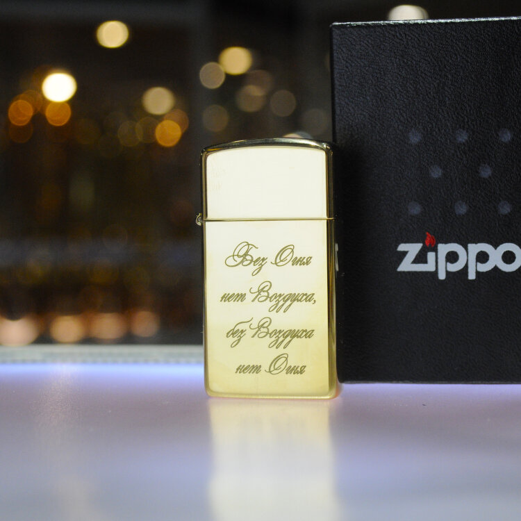 Зажигалка Zippo Slim® 1654B - фото