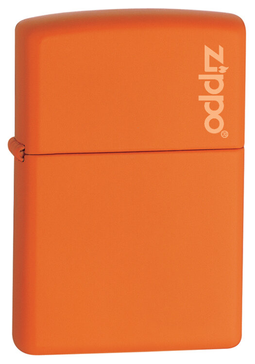 Зажигалка Zippo Classic Orange Matte 231ZL - фото