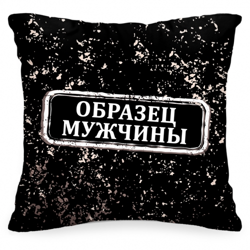 Подушка «Образец мужчины» - фото