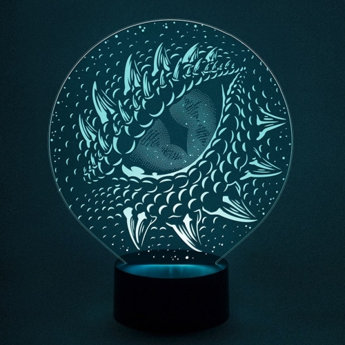 3D светильник «Глаз дракона» - фото
