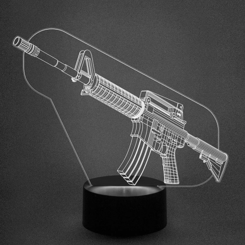 3D светильник «Автомат» - фото