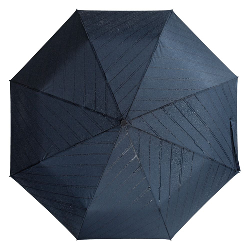 Зонт с проявляющимся рисунком «Темно-синий» - фото