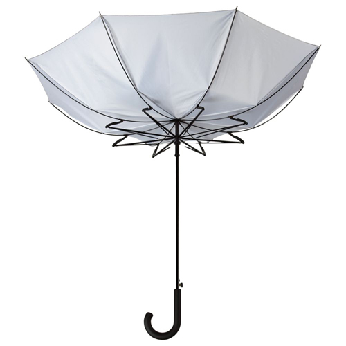 Зонт-трость «Ветер» (серебристый) - фото