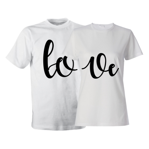 Парные футболки «LOVE» - фото