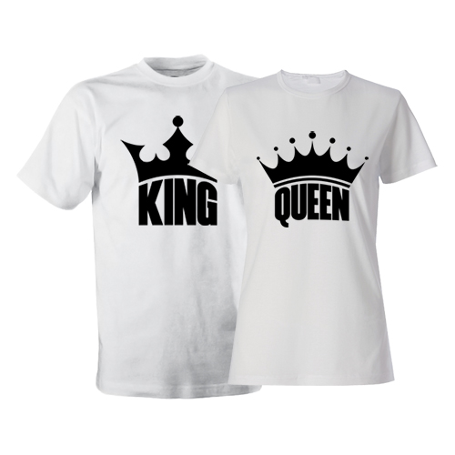 Парные футболки «KING и QUEEN» - фото