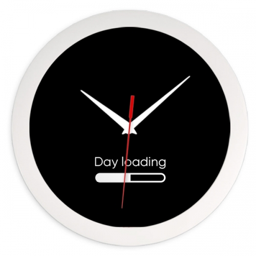 Настенные часы «Day loading» - фото