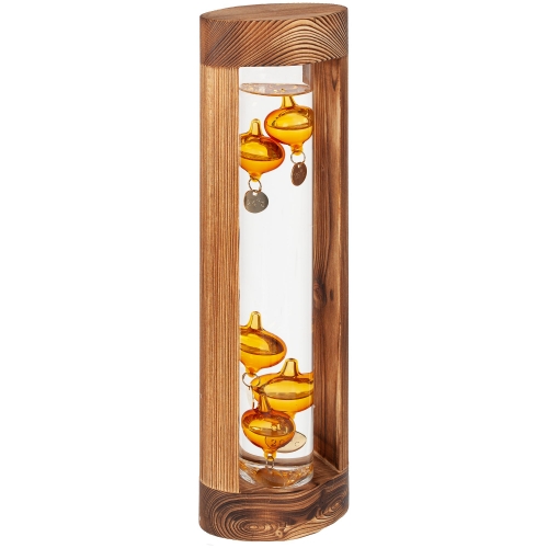 Термометр «Галилео Галилей» в деревянном корпусе - фото