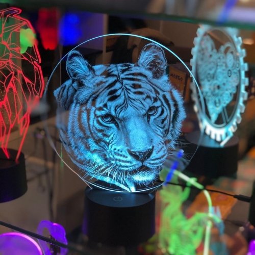 3D светильник «Бенгальский тигр» - фото