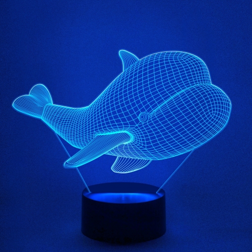 3D светильник «Кит» - фото