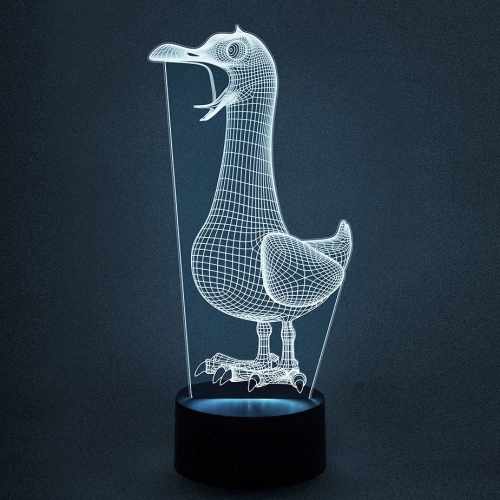 3D светильник «Чайка» - фото