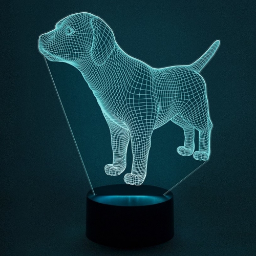 3D светильник «Собака» - фото