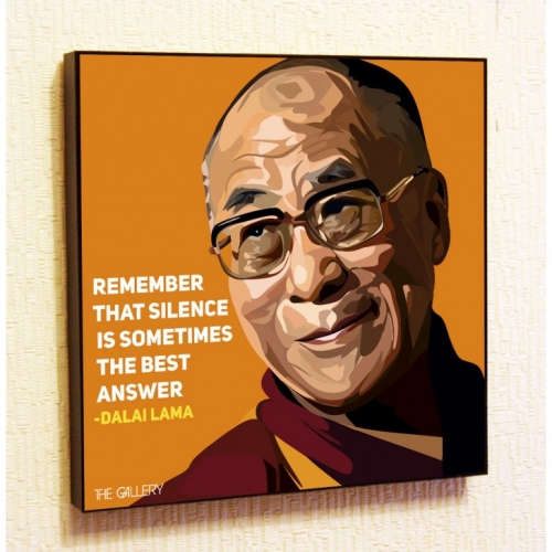 Картина постер в стиле Поп-арт «Далай Лама» - фото