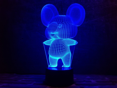 3D светильник «Коала» - фото