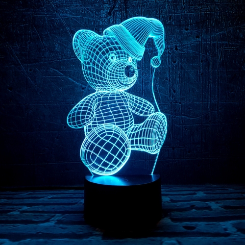 3D светильник «Медвежонок в шапочке» - фото