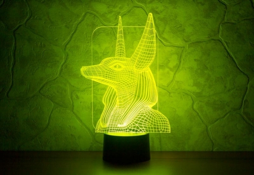3D светильник «Анубис» - фото