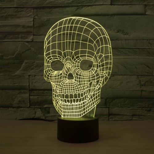 3D светильник «Череп» - фото