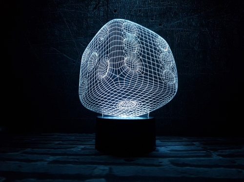 3D светильник «Кубик» - фото