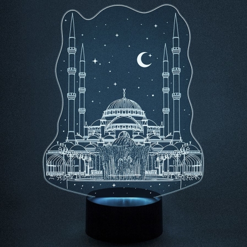 3D светильник «Мечеть» - фото