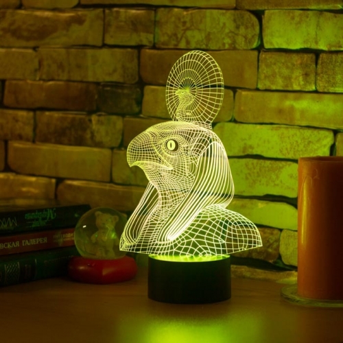 3D светильник «Египетский Бог Ра» - фото