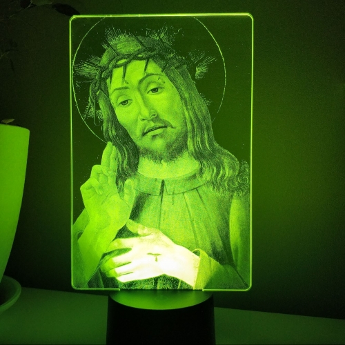 3D светильник «Иисус Христос» - фото