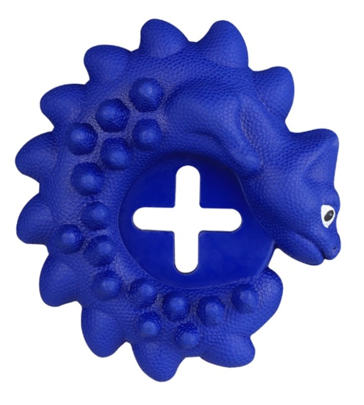 Игрушка Mr.Kranch для собак Дракончик синяя с ароматом курицы VLT-MKR000023 - фото