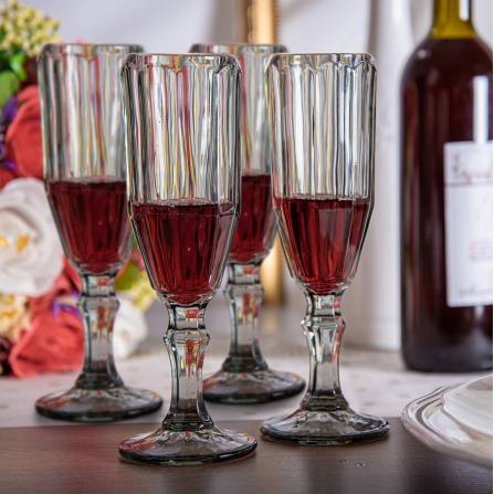 Набор из 4 бокалов для шампанского Рока-2 в подарочной коробке KGP-10056201 - фото
