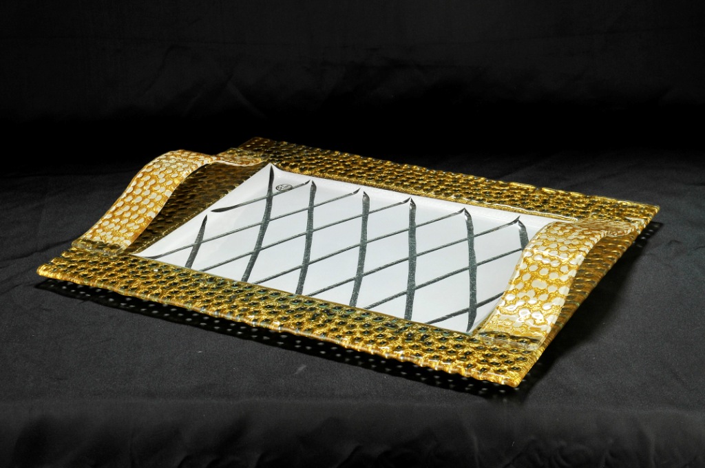 хрустальный поднос