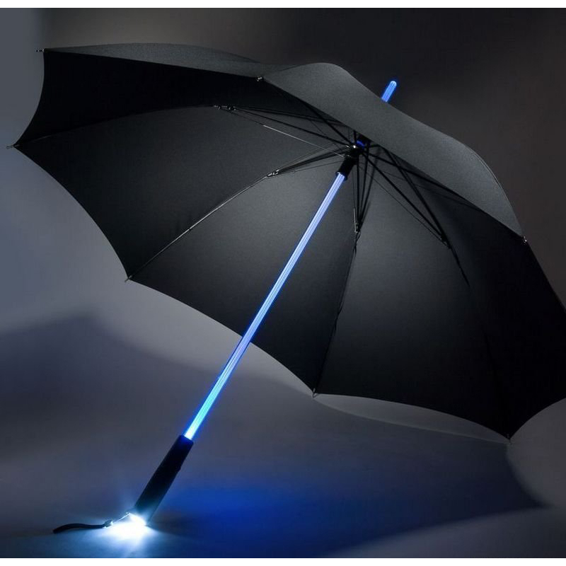 Зонт со светящейся ручкой Джедай - 8 режимов свечения - фото