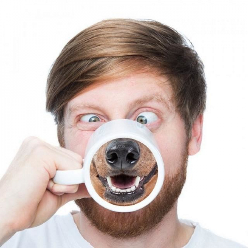 Кружка NoseMug Doggy Style - фото