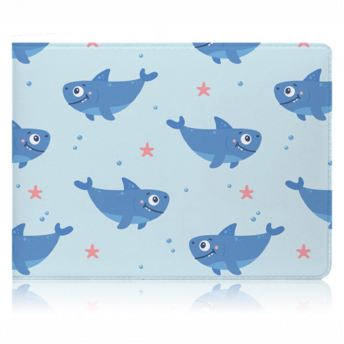 Обложка на студенческий Funny Shark - фото