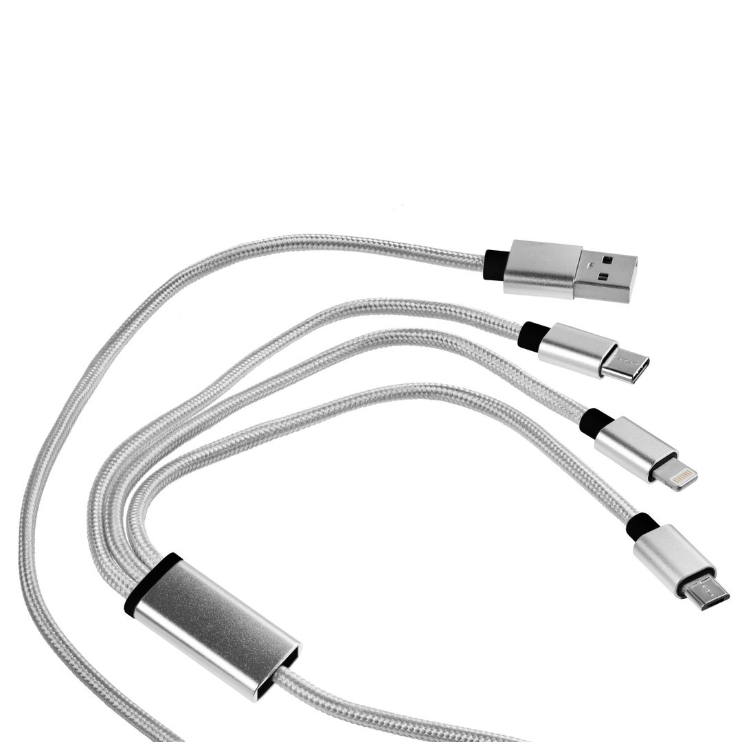 Универсальный набор кабелей Triple Charge - фото