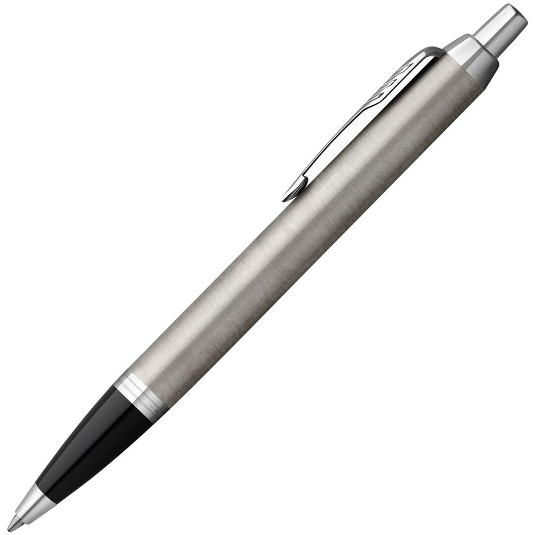 Ручка шариковая Parker IM Essential Stainless Steel CT - фото