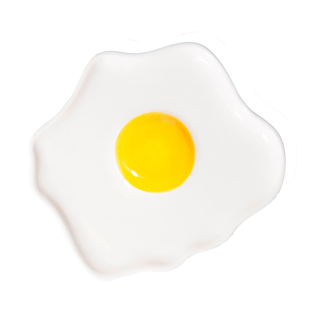 Поднос декоративный Fast Food Egg (14,5x14 см) - фото