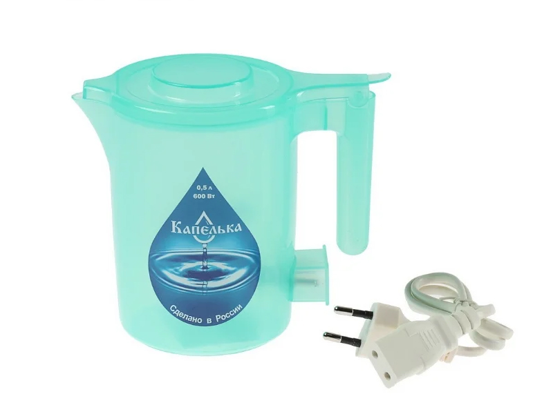, 600вт, красный. , 600вт, желт. электрочайник 004668 капелька 0,5л 600вт синий. 5л. 5 л.