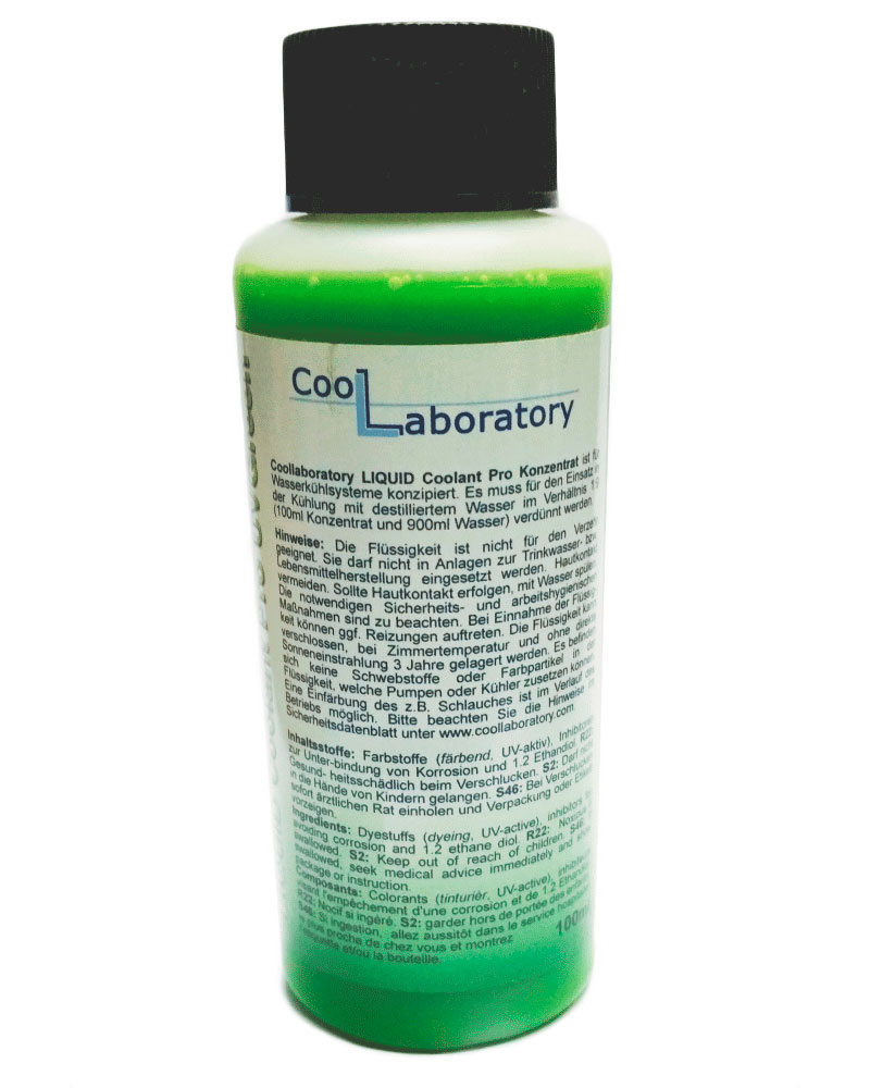 Жидкий хладагент. Хладагент Coollaboratory Liquid Pro. Жидкость для сво концентрат. Флуоресцентная жидкость для сво.